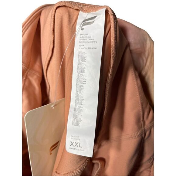 Fabletics High Waisted Motion 365 6” Run Shorts NWT Size XXL - Picture 8 of 8